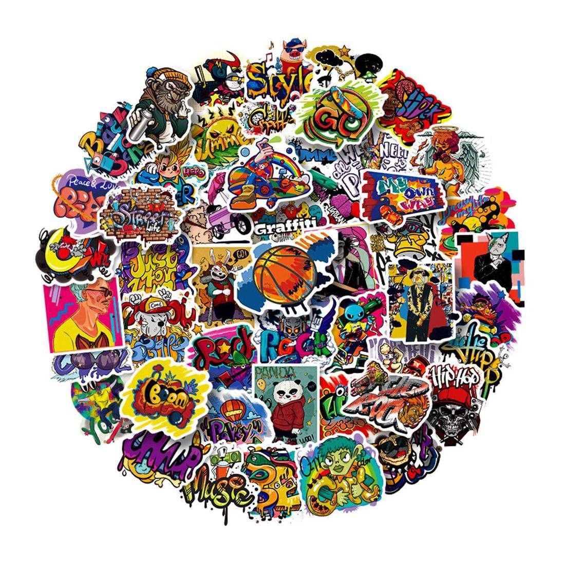 Pack med Klistermärken - Graffiti 2 | Leksaker & Spel - Leksaker - Rittillbehör & Pyssel - Klistermärken | Pryloteket