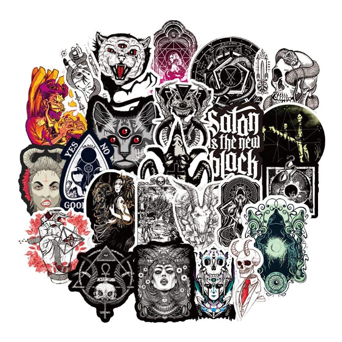 Pack med Klistermärken - Devil | Leksaker & Spel - Leksaker - Rittillbehör & Pyssel - Klistermärken | Pryloteket