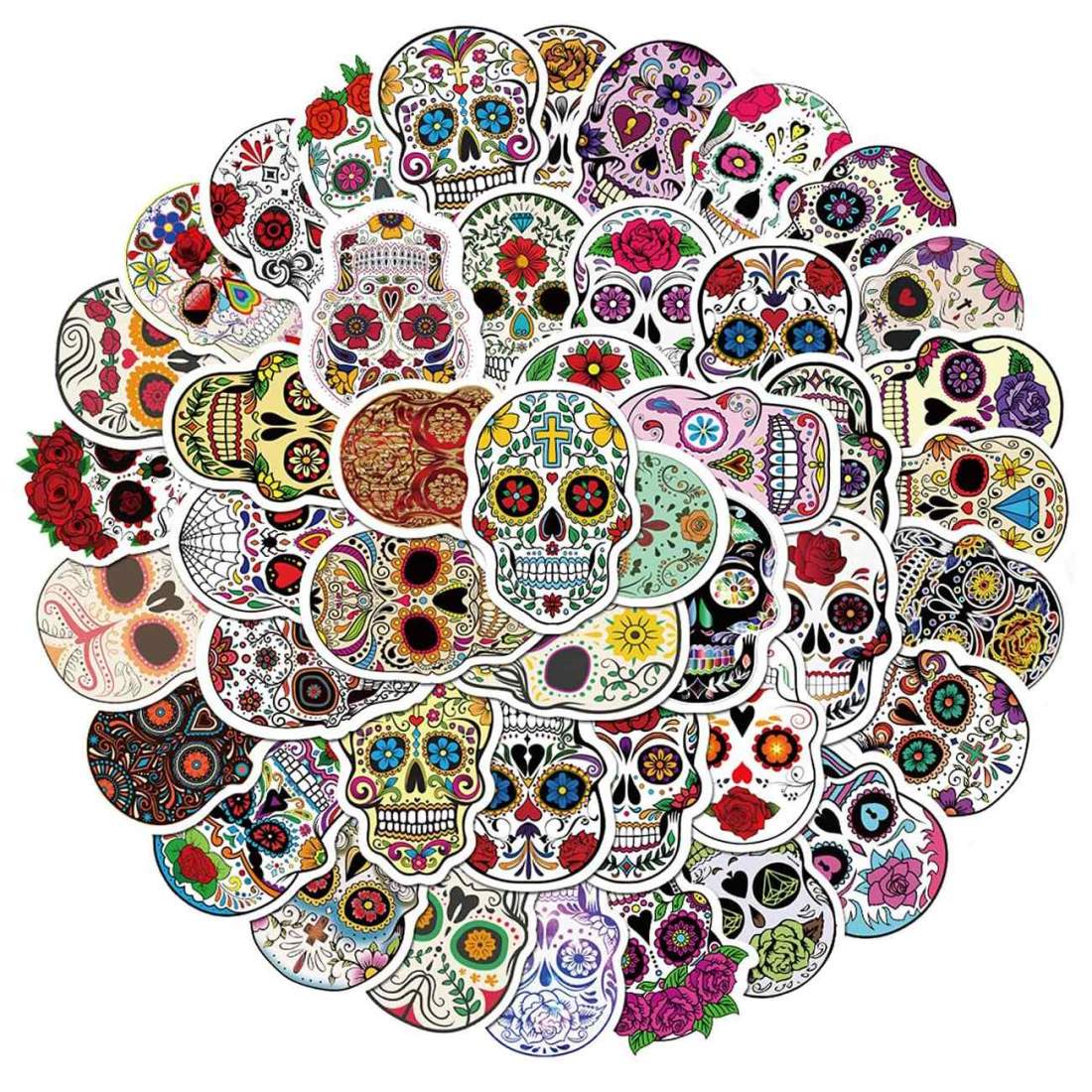 Pack med Klistermärken - Döskallar | Leksaker & Spel - Leksaker - Rittillbehör & Pyssel - Klistermärken | Pryloteket