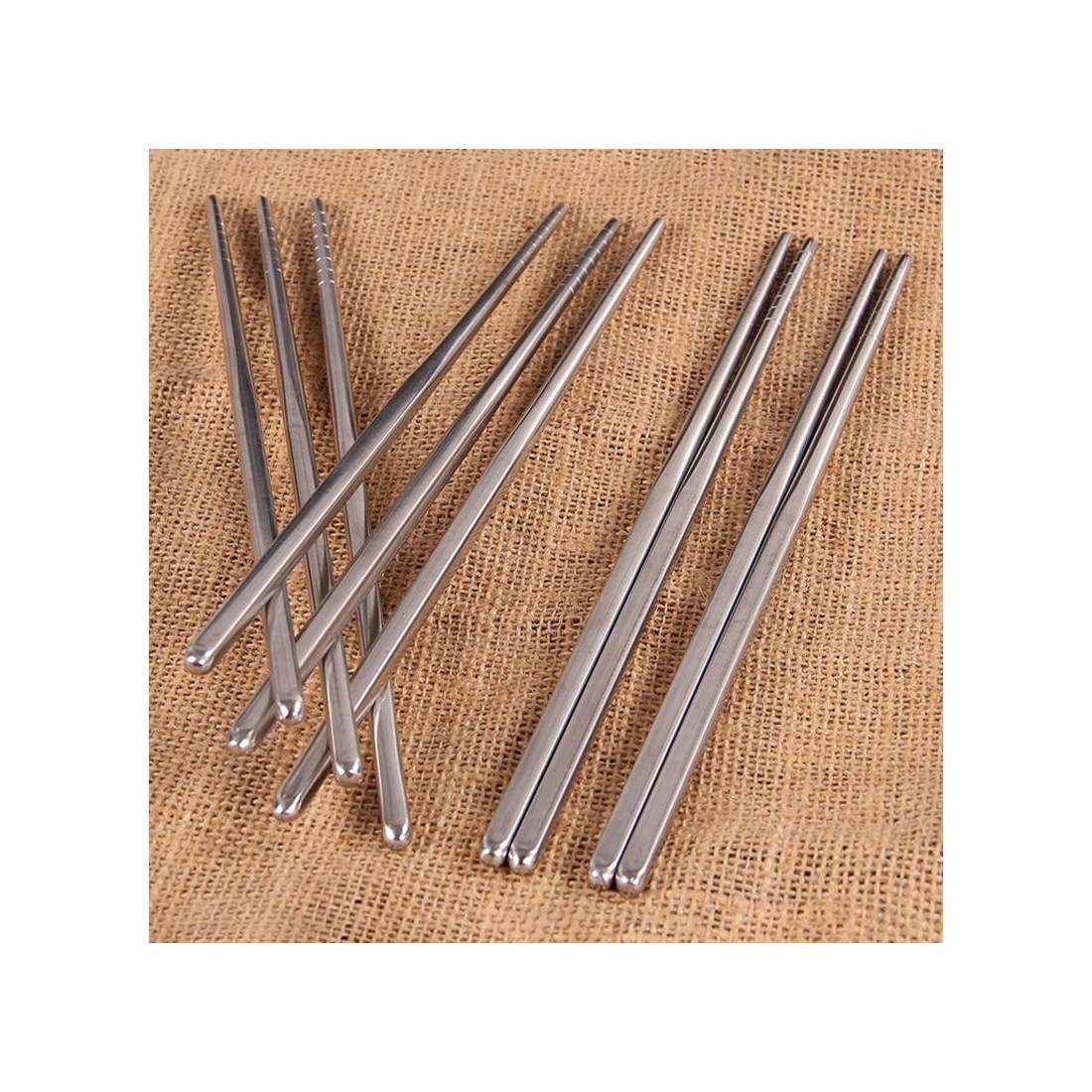 10x Ätpinnar i Rostfritt Stål | Hem & Hobby - Hem & Hushåll - Kök - Servering - Bestick | Pryloteket