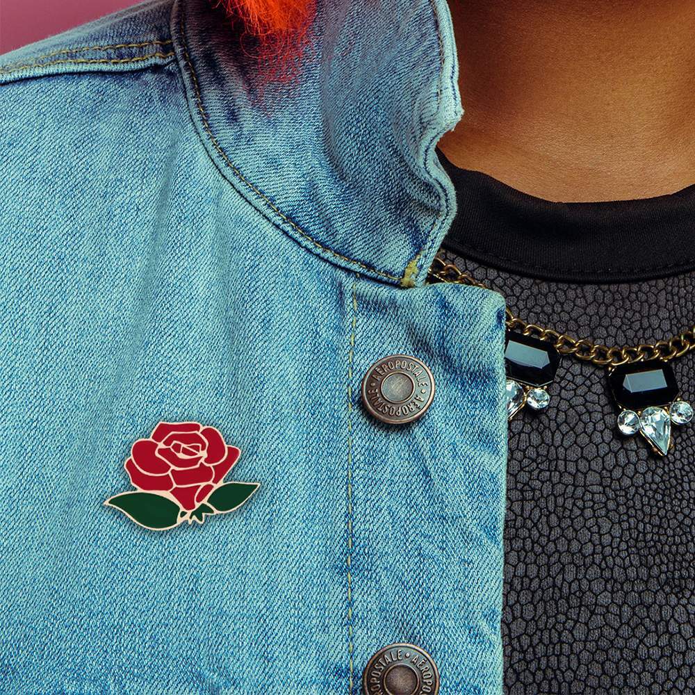 Broche - Rose