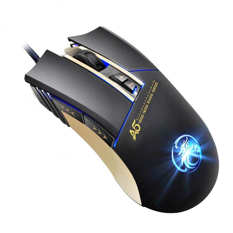 Apedra A5 Højpræcisions og Optisk LED Gaming-mus - 3200 DPI