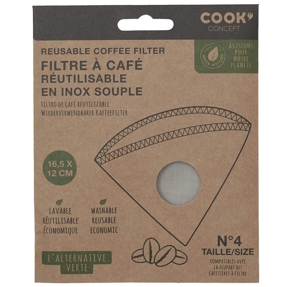 Genanvendeligt Kaffefilter - Rustfrit Stål