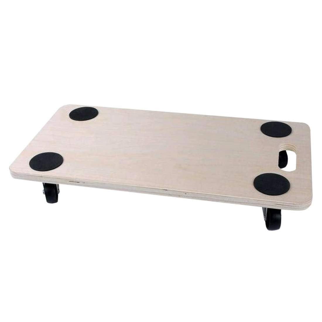 Träpall på Hjul - 57.5 x 29 cm | Hem & Hobby - Hem & Hushåll - Trädgårdsartiklar | Pryloteket