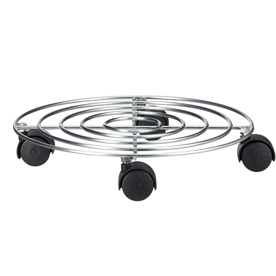 Växtvagn i Metall med Hjul - 30 cm | Hem & Hobby - Hem & Hushåll - Trädgårdsartiklar | Pryloteket