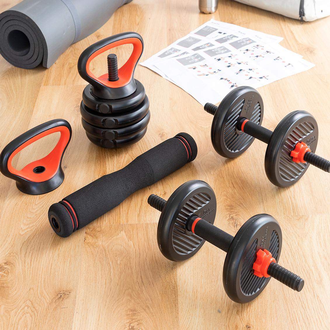 Sæt med Vægte, Multifunktionel - 6-i-1