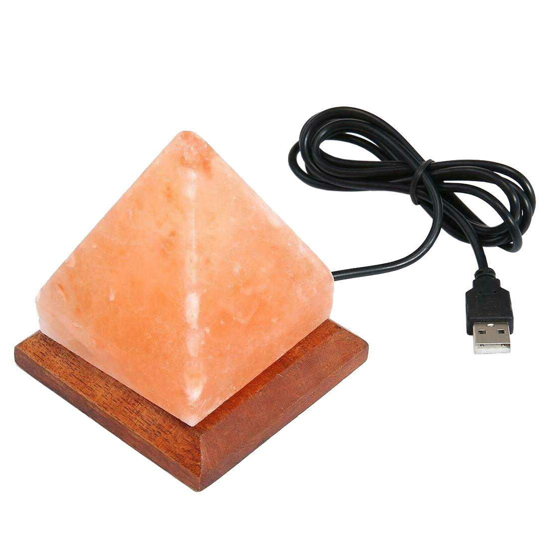 Lampa av Himalayasalt - Färgskiftande | Hem & Hobby - Hem & Hushåll - Lampor & Belysning | Pryloteket