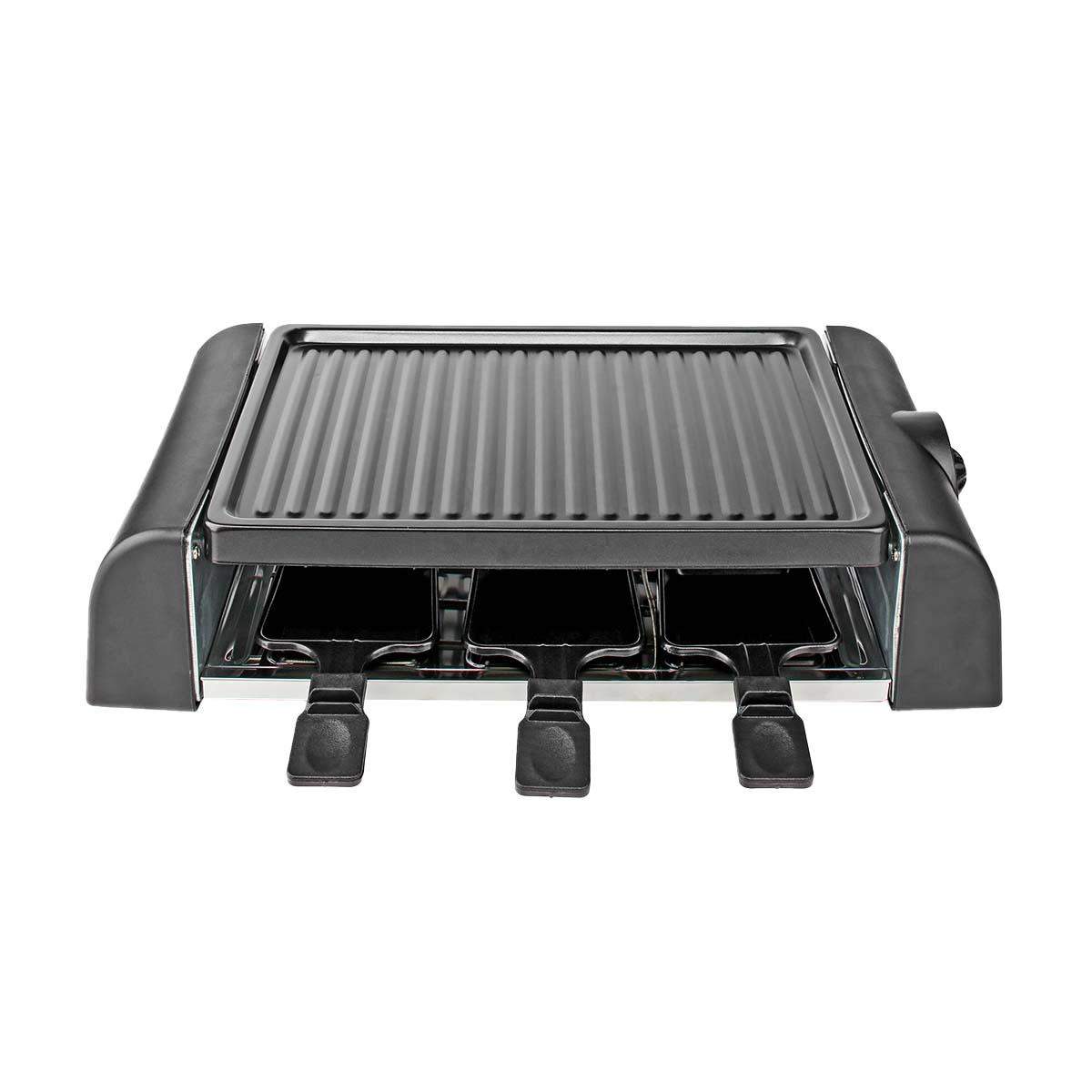 Alternativ bild 1 för Nedis FCRA220FBK6 raclette grill