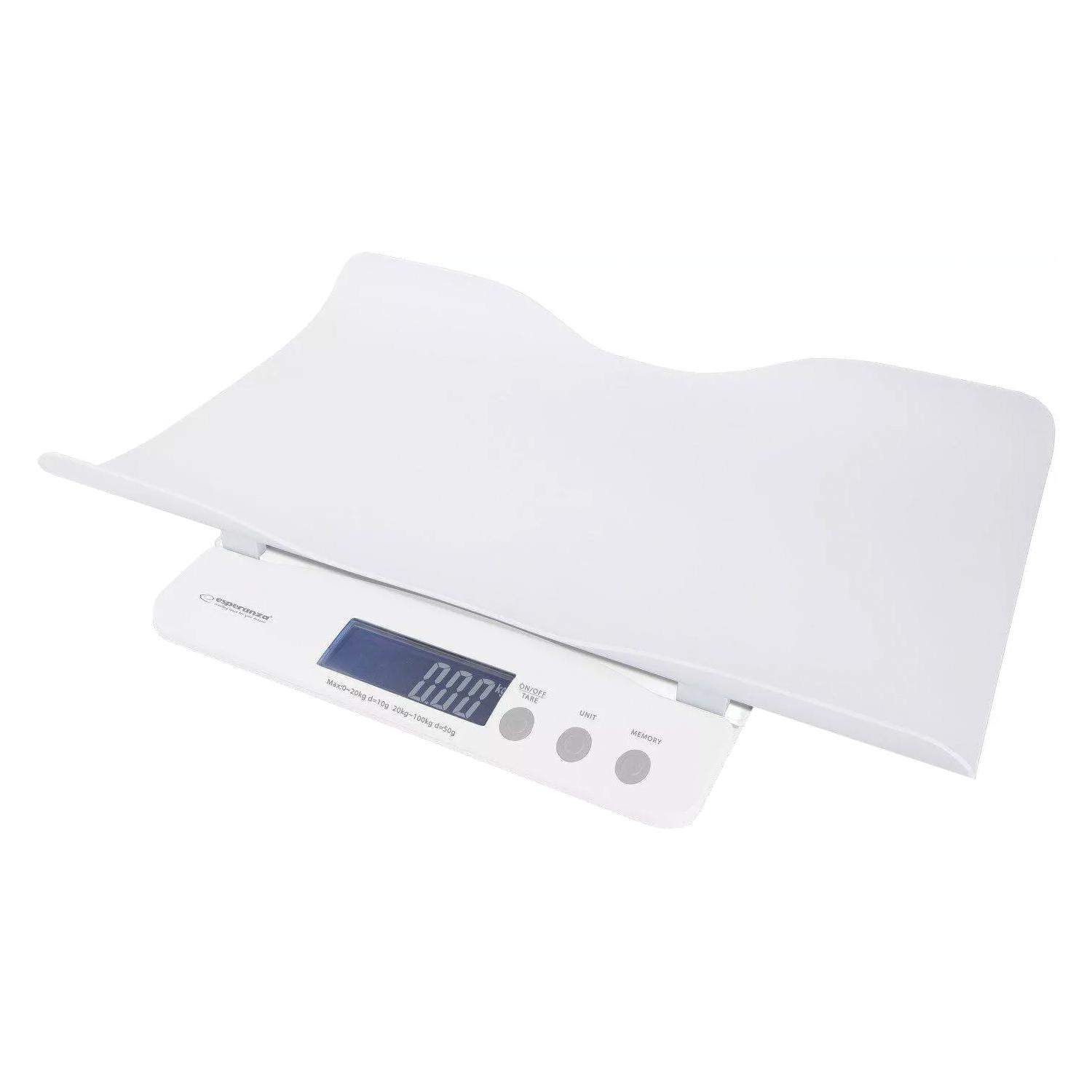 Esperanza - Vauvanvaaka ja vaaka - 2-in-1 (vaaka ja vaaka kylpyhuoneeseen)