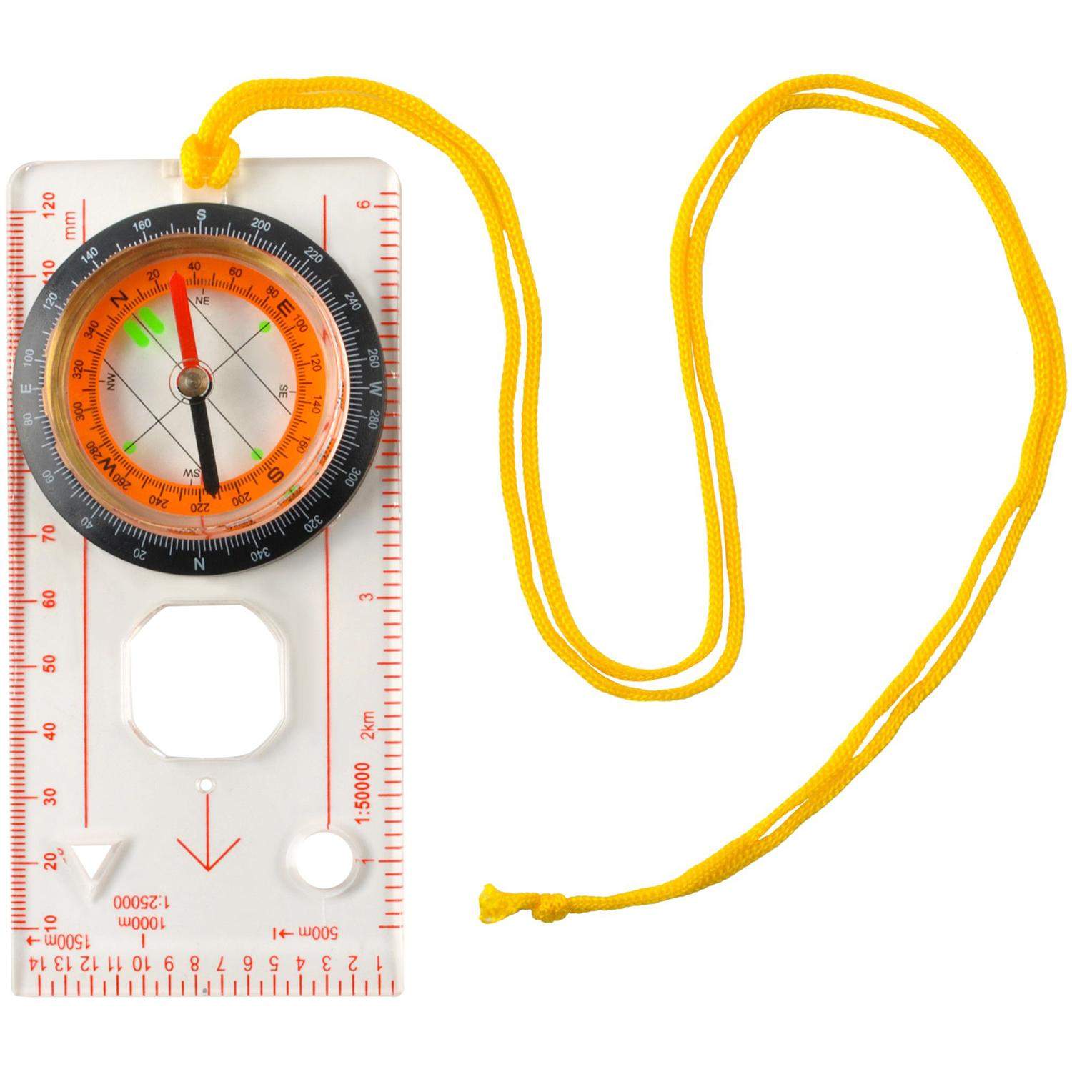 Kompass med Linjal och Halsrem | Sport & Fritid - Friluftsliv & Camping - Kompass & Navigering | Pryloteket