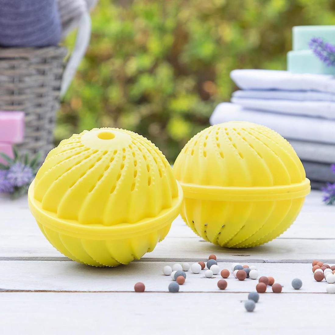 2x Laundry Balls with Ceramic Beads eStore