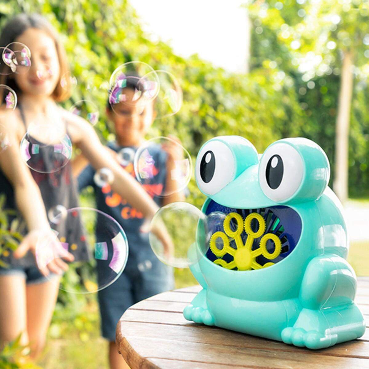 Elektrisk Såpbubblemaskin - Groda | Leksaker & Spel - Leksaker - Bad- & Vattenlek | Pryloteket