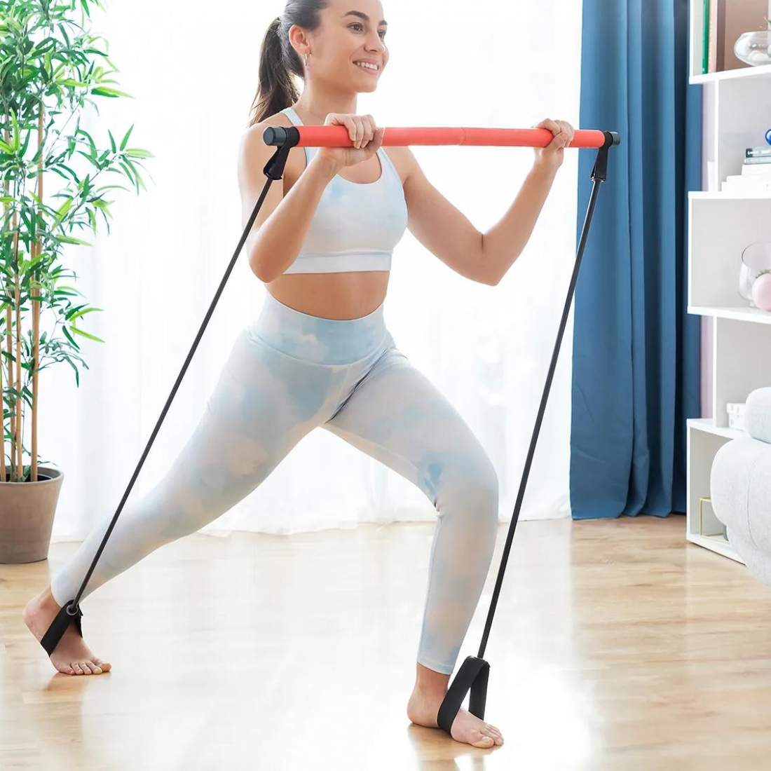 Exercise Bar with Exercise Bands eStore