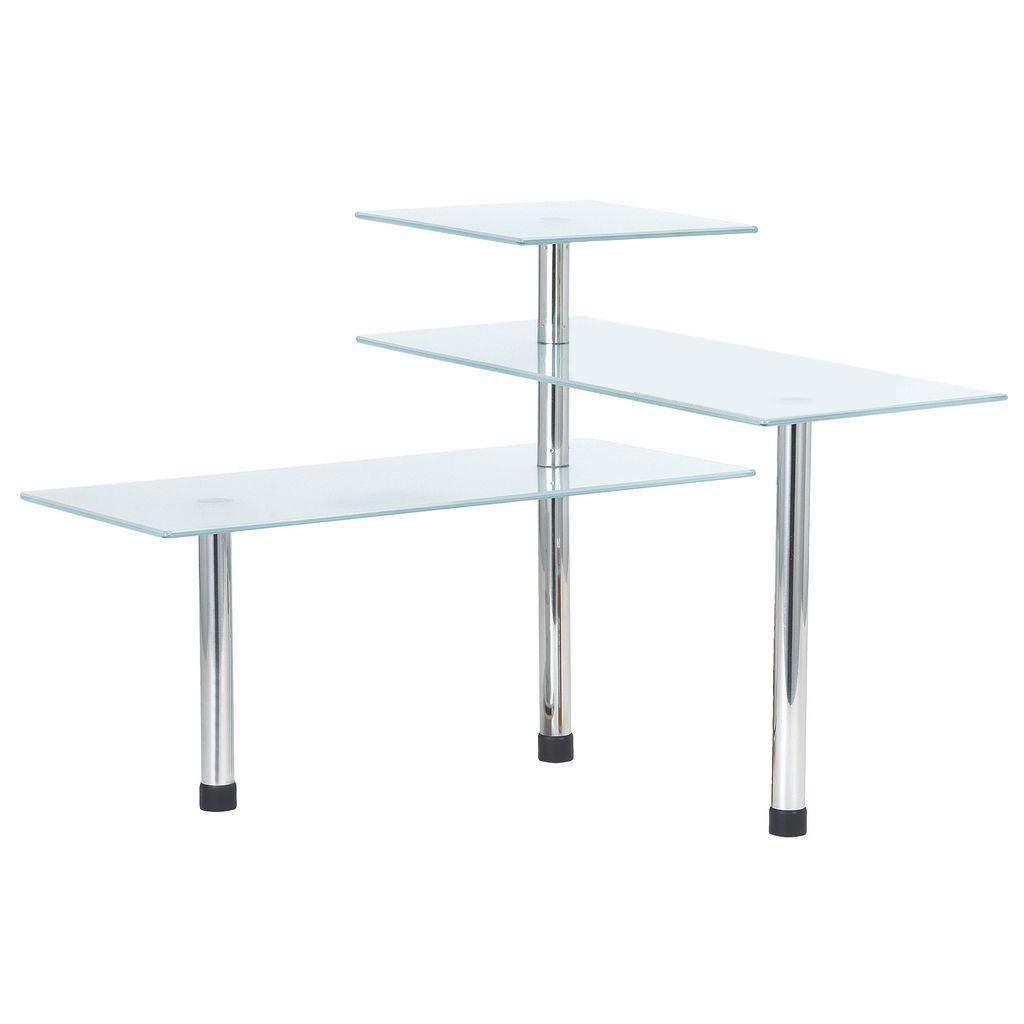 Hörnhylla i Glas - 3 Hyllplan | Hem & Hobby - Hem & Hushåll - Förvaring & Organisering | Pryloteket