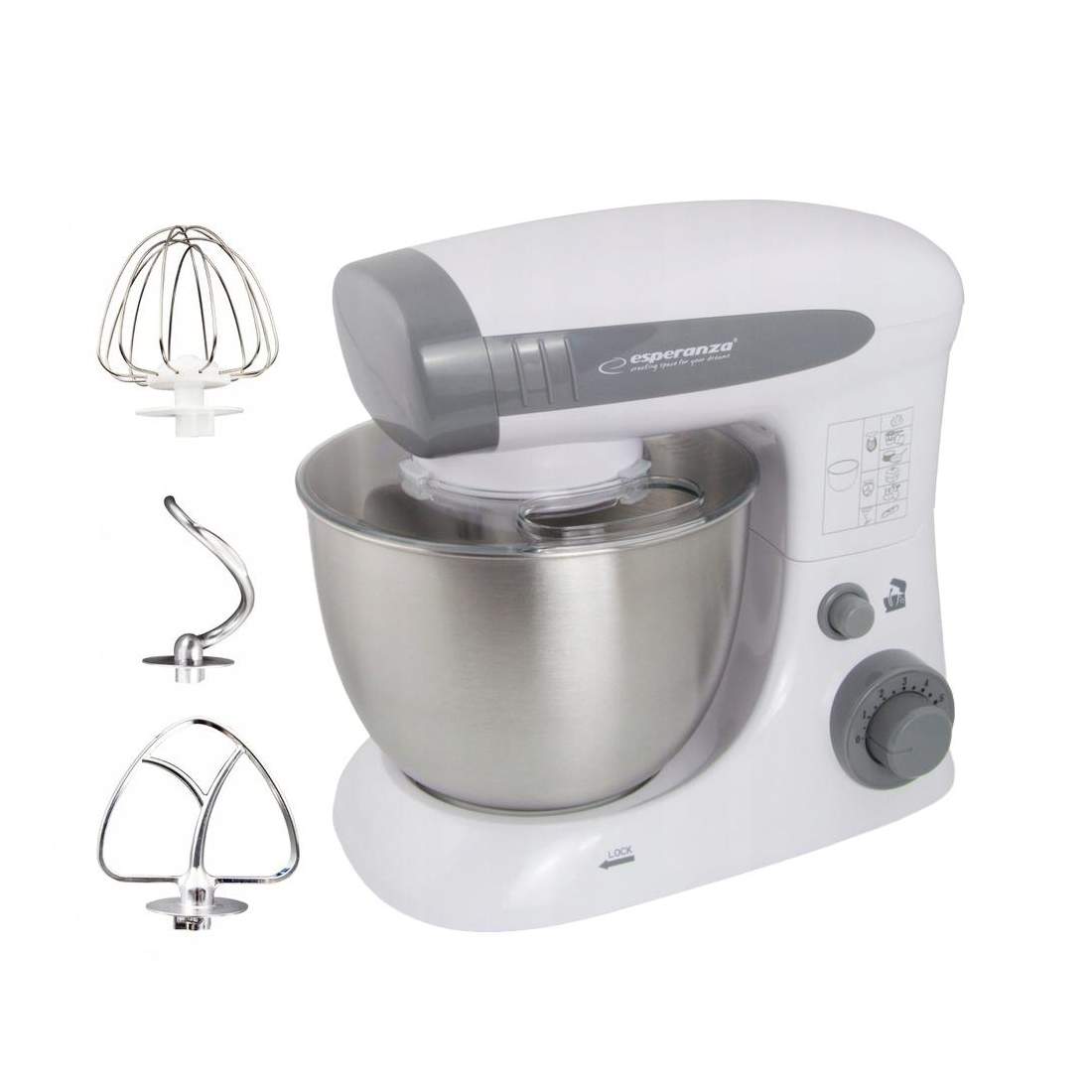 Esperanza - Köksassistent - 800W | Hem & Hobby - Hem & Hushåll - Hushållsapparater - Hushållsmaskiner & Köksassistenter | Pryloteket