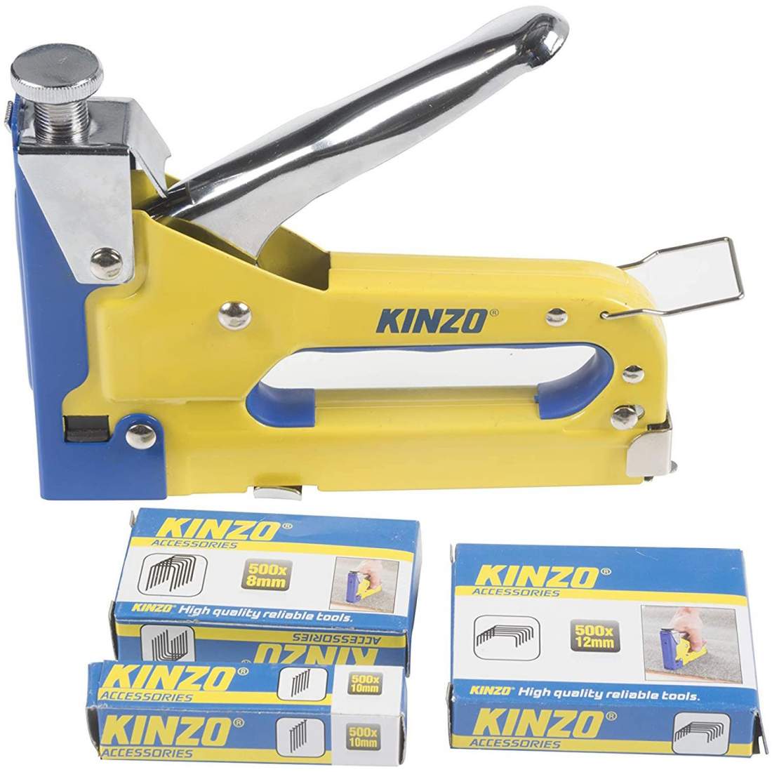 Kraftig Häftpistol - 4 - 14 mm | Hem & Hobby - Hem & Hushåll - Bygg - Mätinstrument & Verktyg - Övriga Mätinstrument & Verktyg | Pryloteket