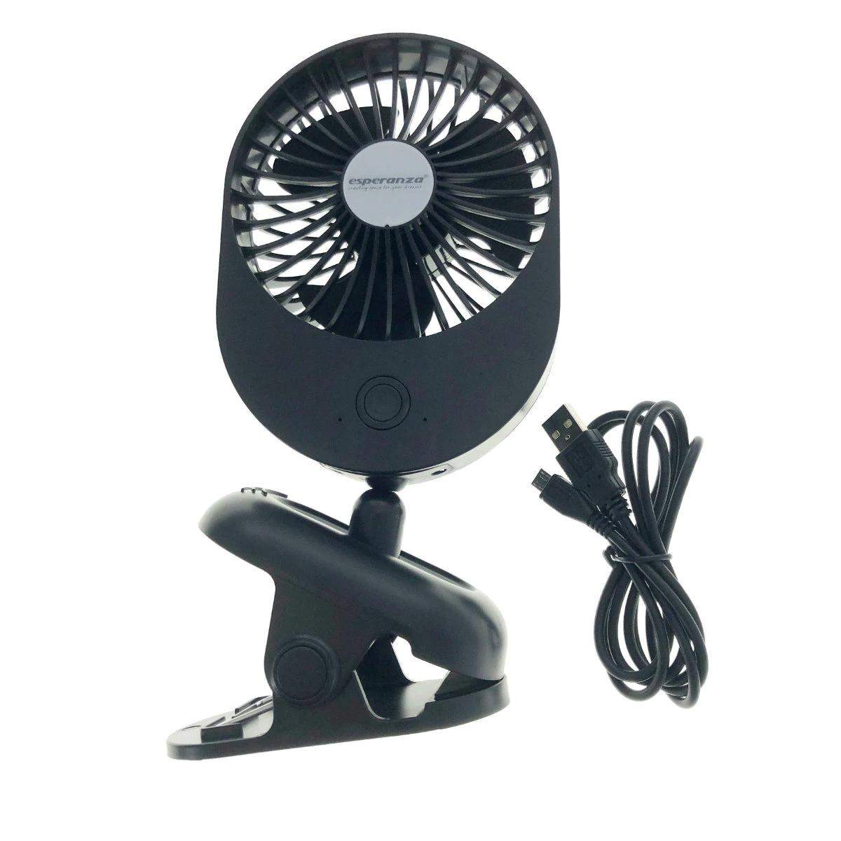 Esperanza - USB-driven Minifläkt med Bordsklämma | Hem & Hobby - Hem & Hushåll - Inomhusklimat - Fläktar | Pryloteket