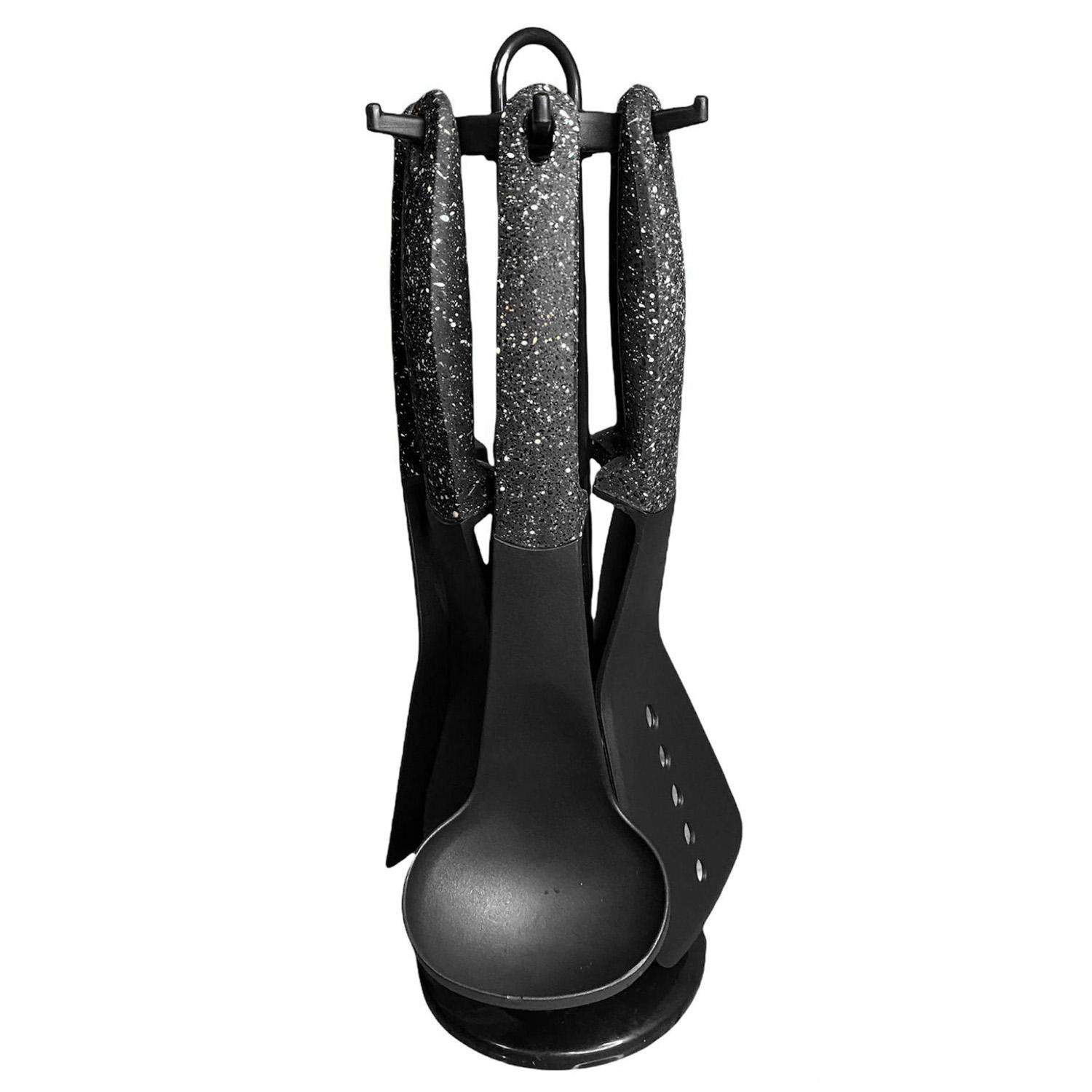 Køkkengrej med stativ - Sort