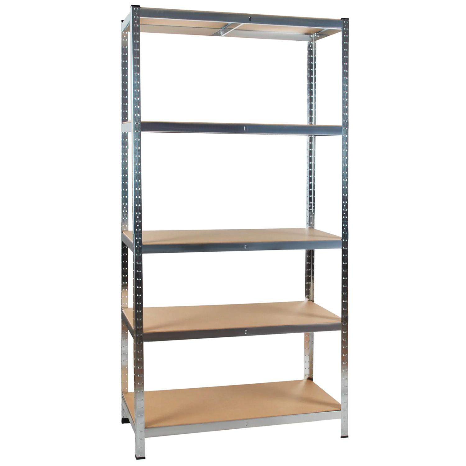 Opbevaringshylde, 4 hylder - 150 x 75 x 30 cm