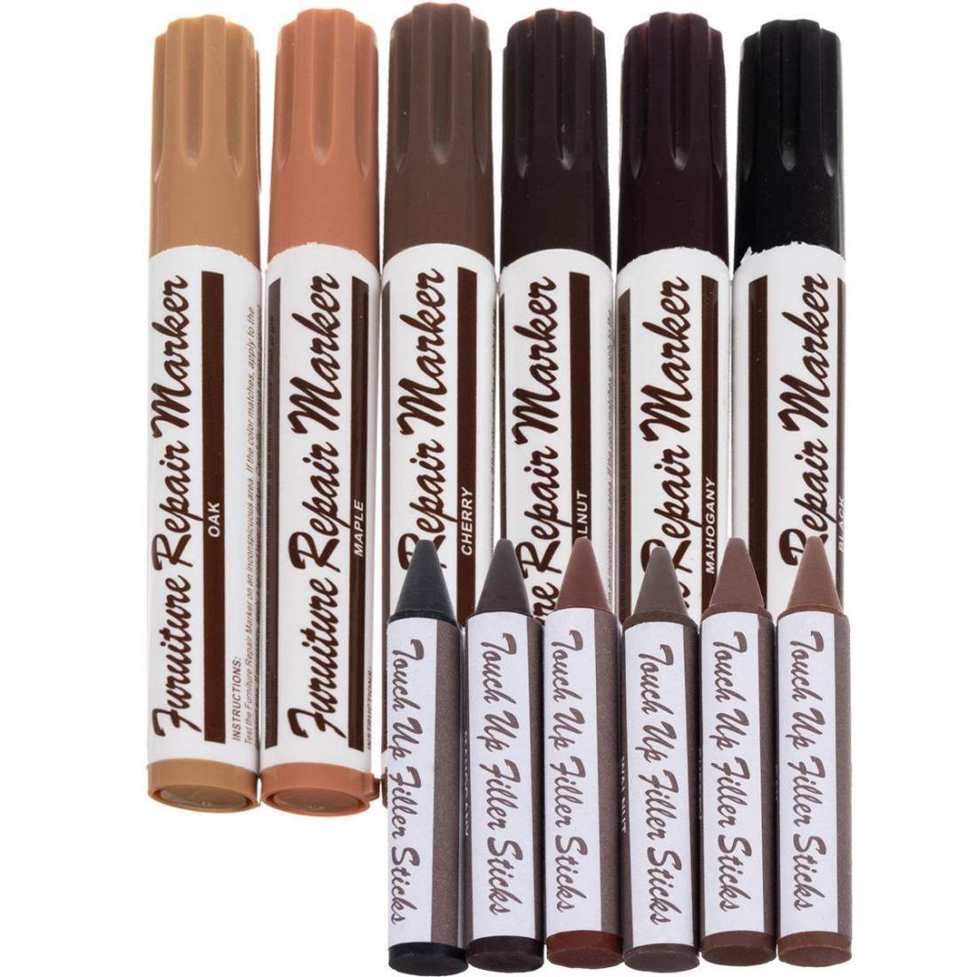 Reparationspenna till Möbler och Panel - 6 stycken | Hem & Hobby - Hem & Hushåll - Övrigt | Pryloteket