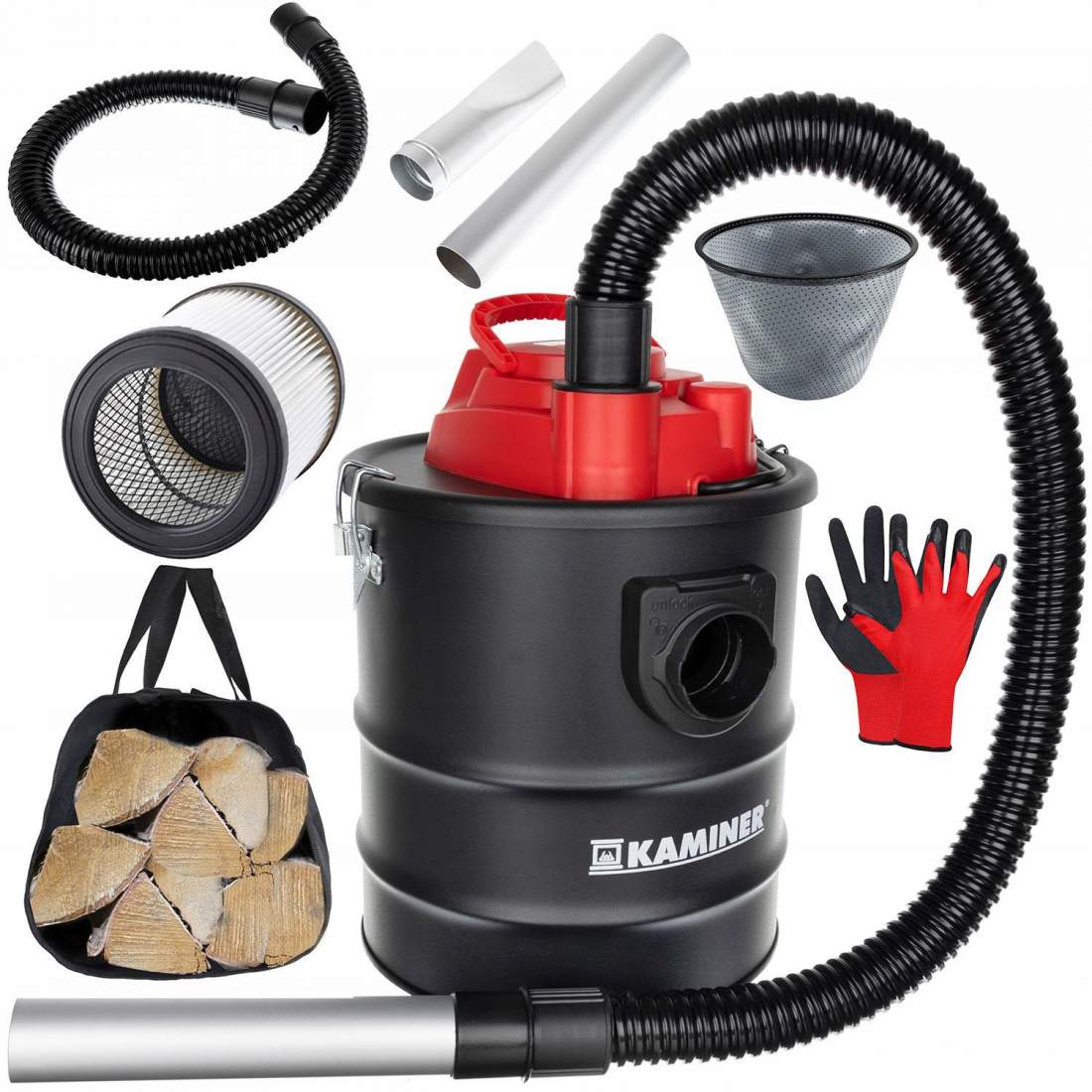 2-i-1 Asksug / askdammsugare - 1200 W / 15 L | Hem & Hobby - Hem & Hushåll - Rengöring & Städning | Pryloteket