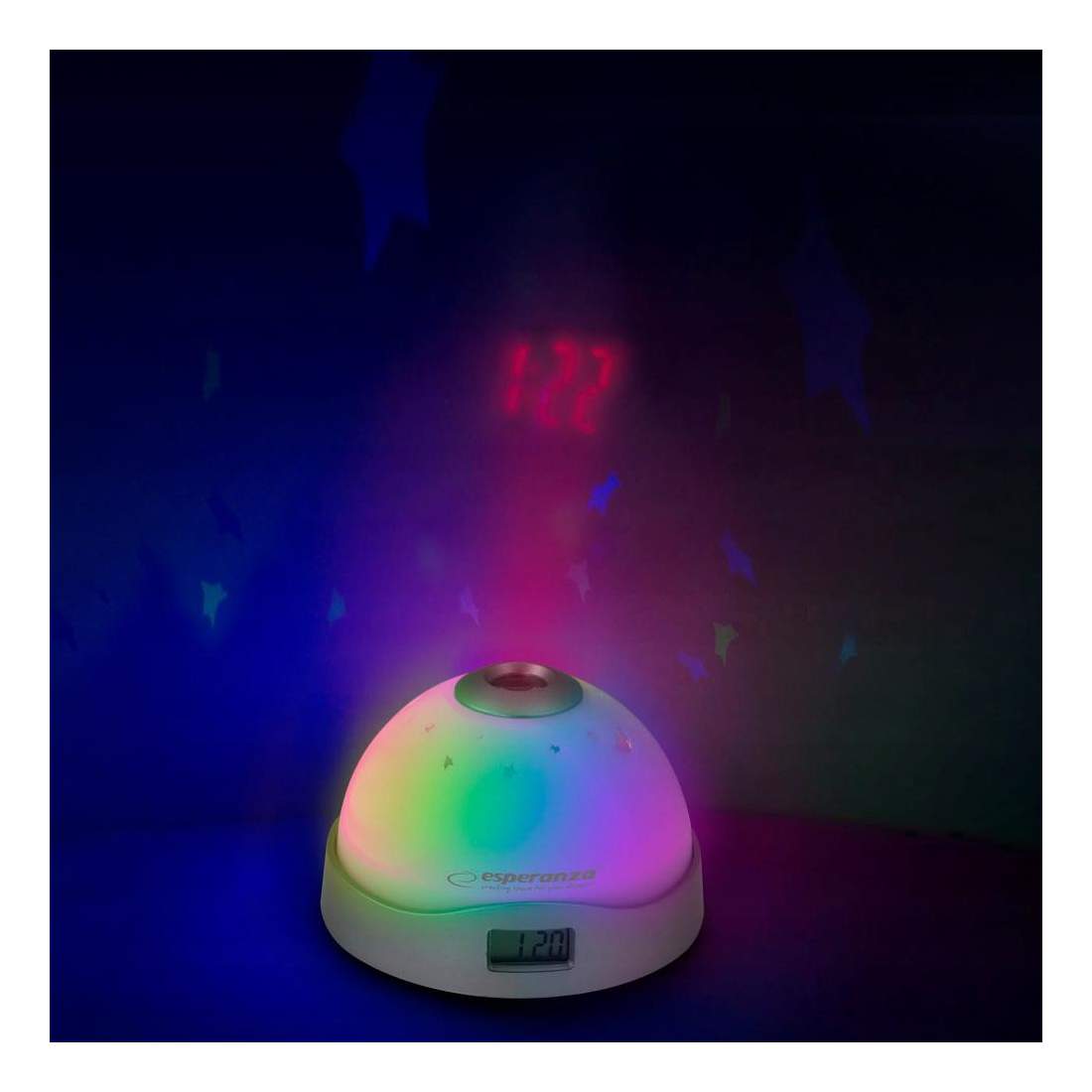 Esperanza - Alarmklocka med Projektor