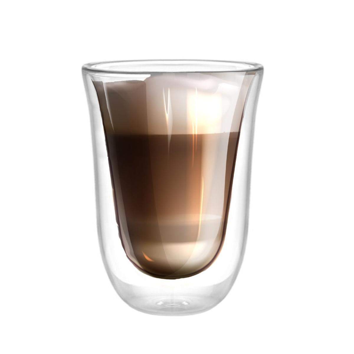Dobbeltvægget kaffeglas - 220 ml