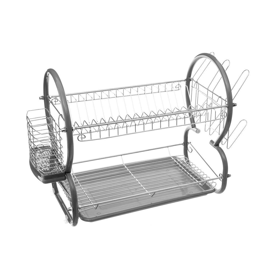 Diskställ i Förkromad Metall | Hem & Hobby - Hem & Hushåll - Rengöring & Städning - Diskställ | Pryloteket