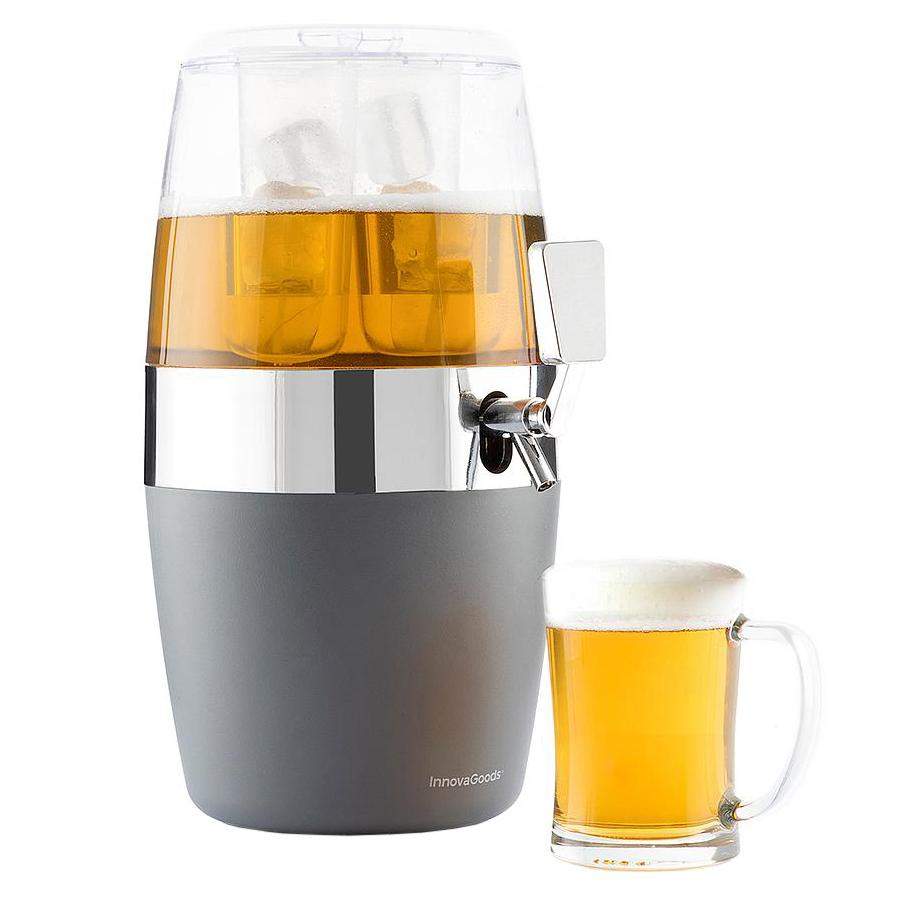 Jäähdytysastia, jossa on hana juomille