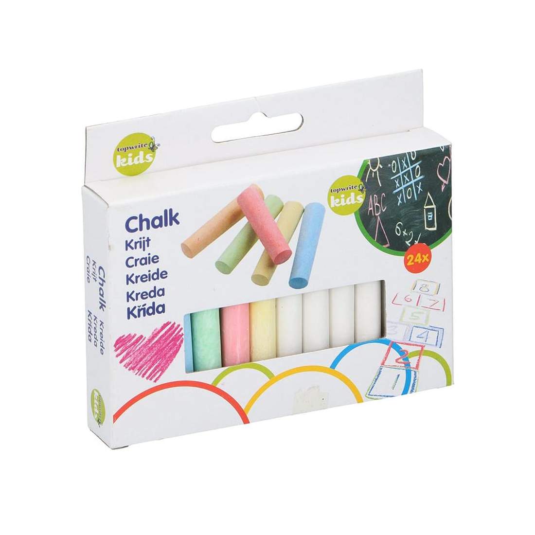 24x Gatukritor - 8 cm | Leksaker & Spel - Leksaker - Rittillbehör & Pyssel - Målarset | Pryloteket