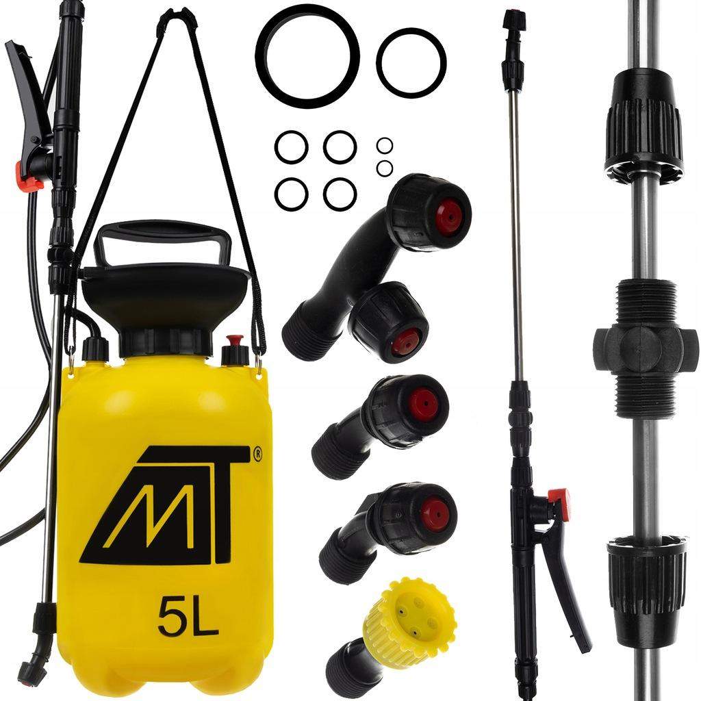 Trädgårdsspruta med 4 Munstycken - 5L | Hem & Hobby - Hem & Hushåll - Trädgårdsartiklar | Pryloteket