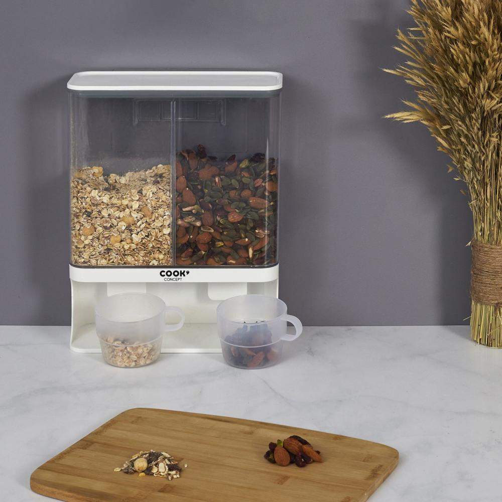 Dispenser med 2 rum - 3 liter