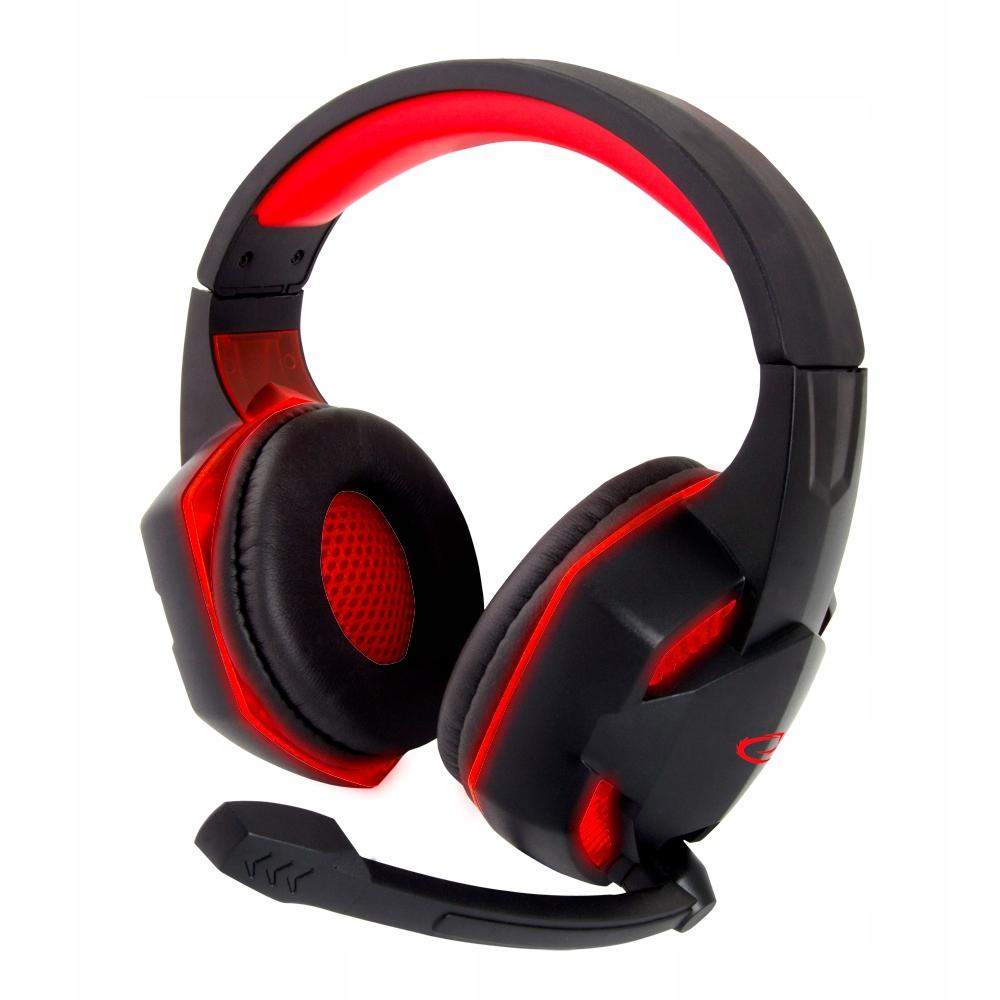 Esperanza - Gaming Headset, LED - Blackbird