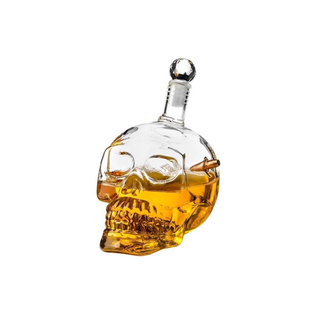 Whiskykaraff, Dödskalle - 700 ml | Hem & Hobby - Hem & Hushåll - Kök - Servering - Glas & Muggar | Pryloteket
