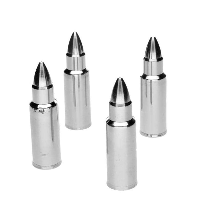 4x Whiskysten i rustfrit stål - Kugler