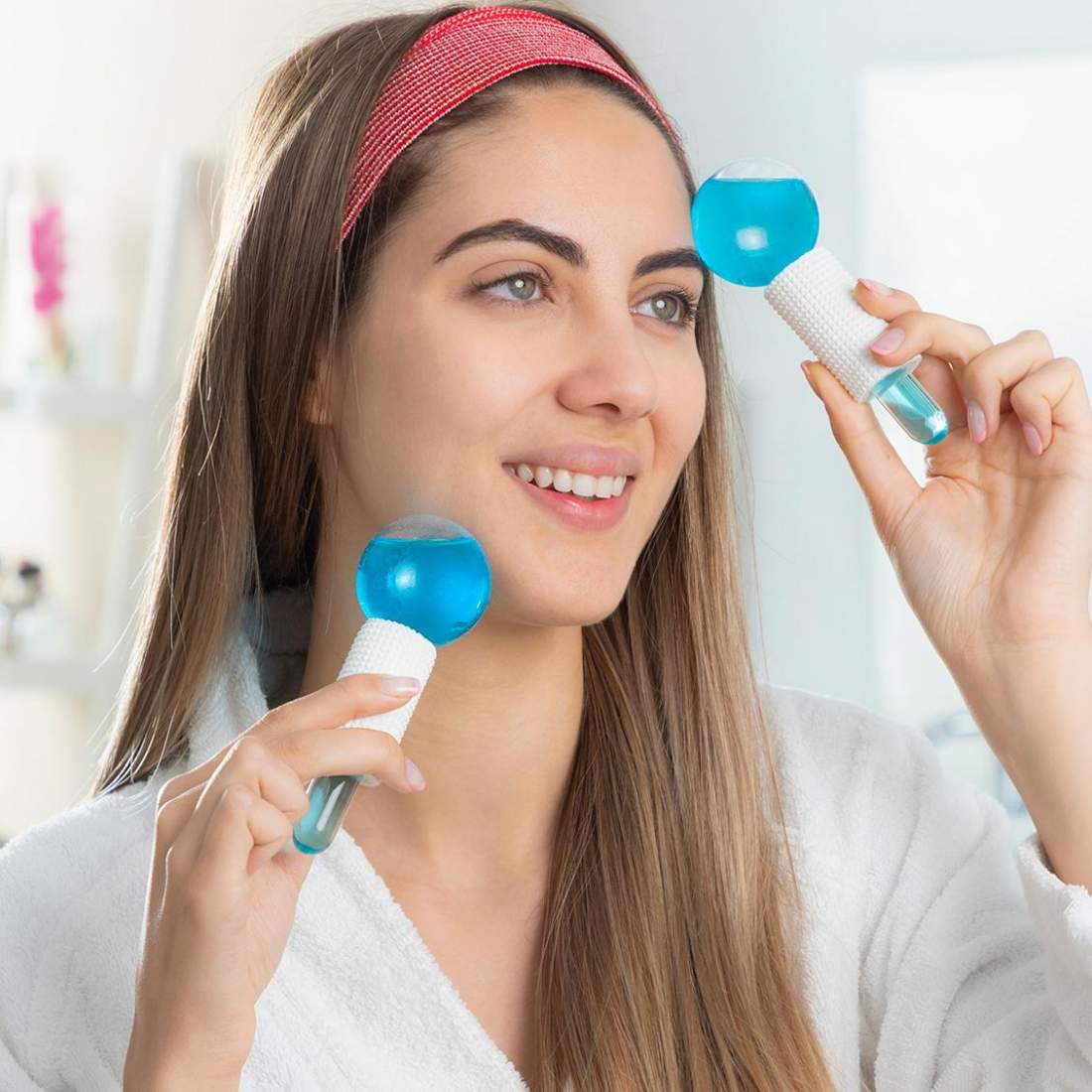 Massagekulor för Ansiktet med Kyleffekt | Hälsa & Skönhet - Personvård - Massage | Pryloteket