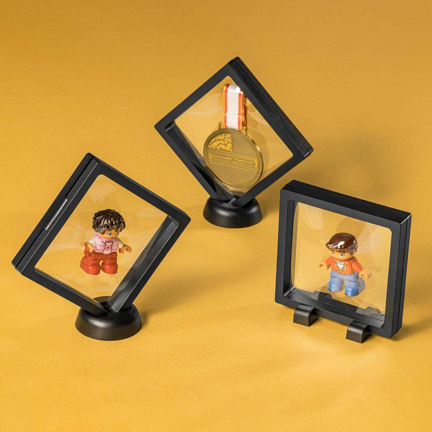 3x skærmrammer med flydende effekt