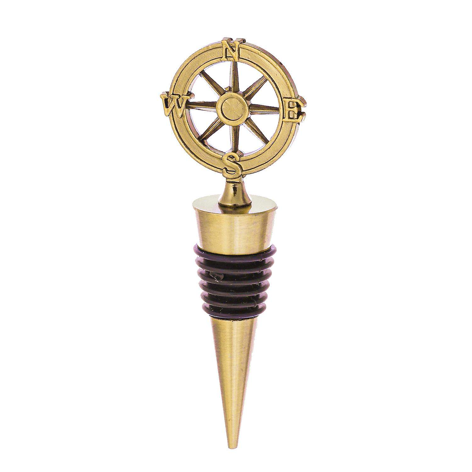 Retro Wine Sealer - Bronze kompas billede