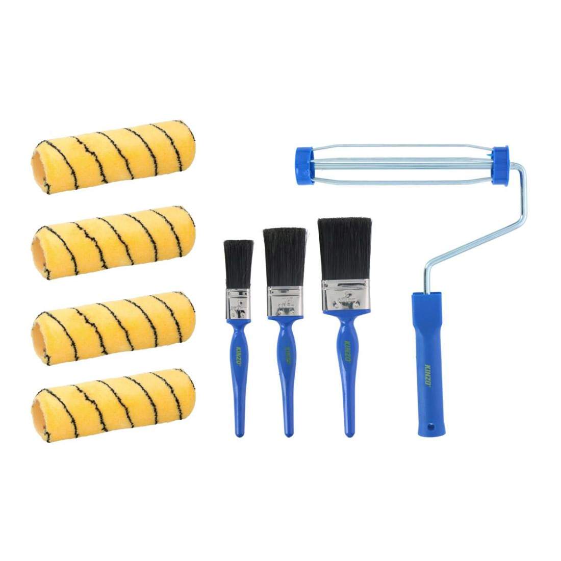 Färgsats, Rollerset med Penslar - 8 delar | Hem & Hobby - Hem & Hushåll - Bygg - Mätinstrument & Verktyg - Övriga Mätinstrument & Verktyg | Pryloteket