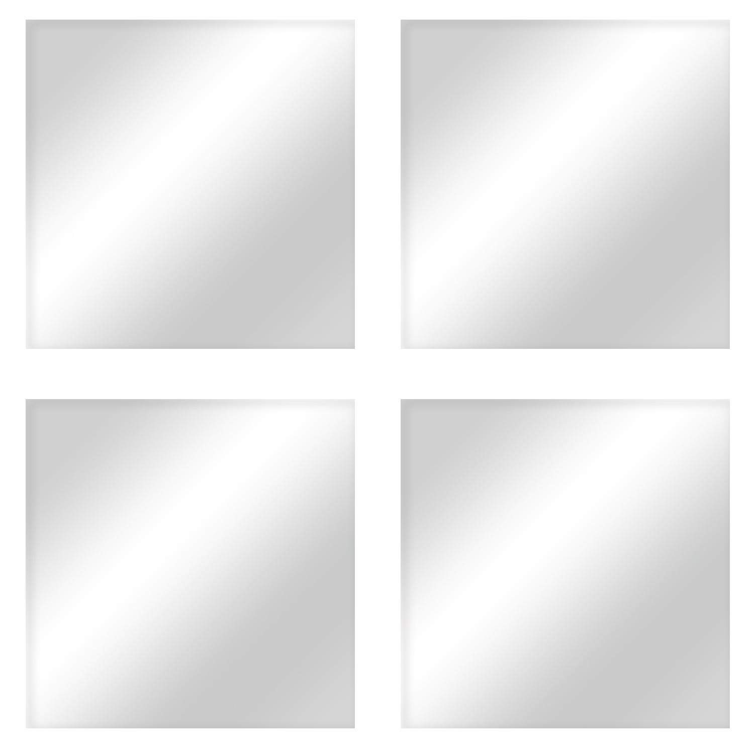 4x Självhäftande Speglar | Hem & Hobby - Hem & Hushåll - Inredning & Dekoration - Övriga Inredningsdetaljer | Pryloteket