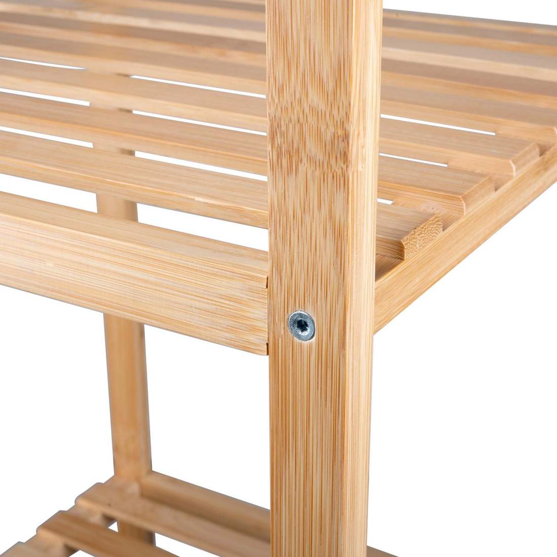 Bamboo bathroom shelf 3 levels eStore