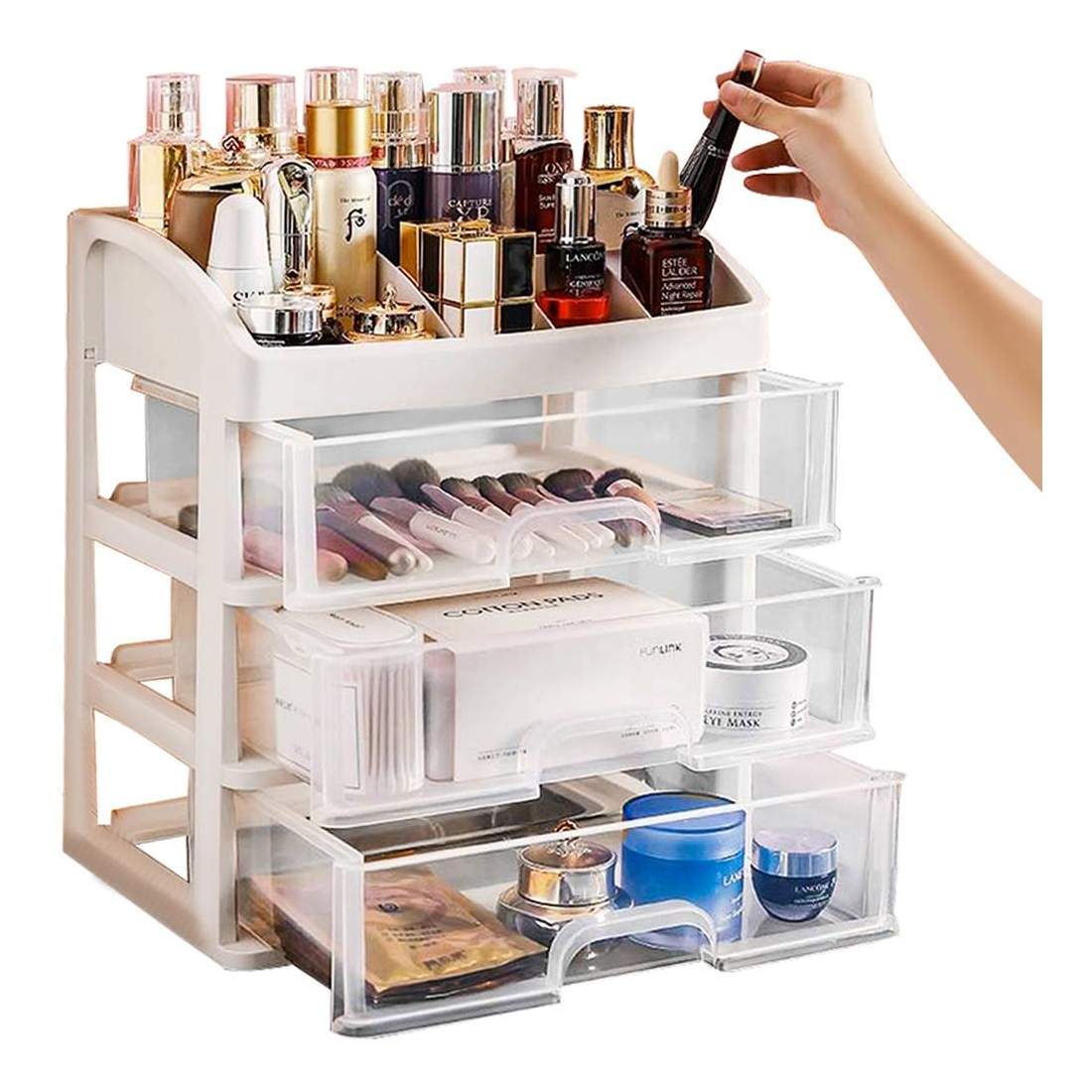 Sminkställ med Lådor | Hälsa & Skönhet - Smink & Tillbehör - Sminktillbehör | Pryloteket