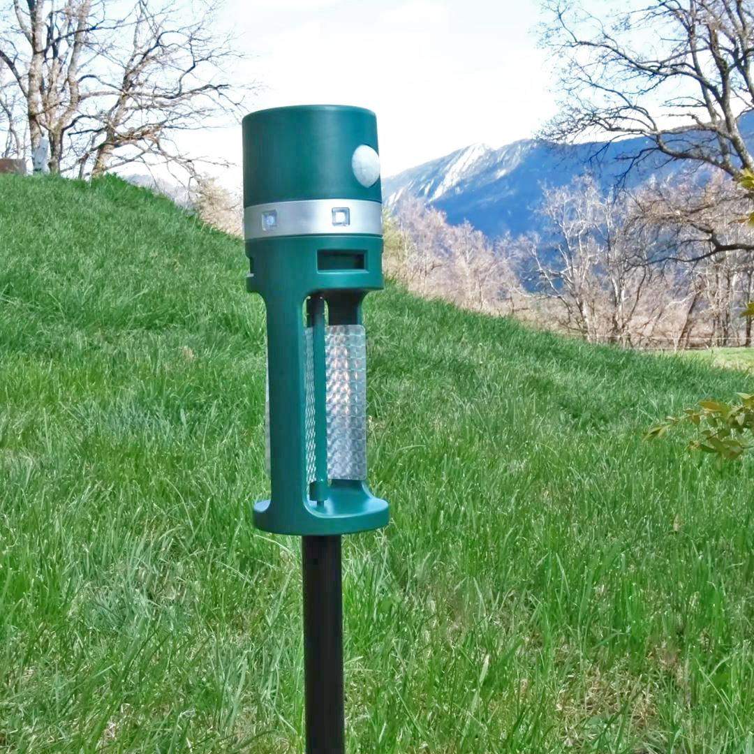 Eläinkarkotin - Aurinkoenergialla toimiva