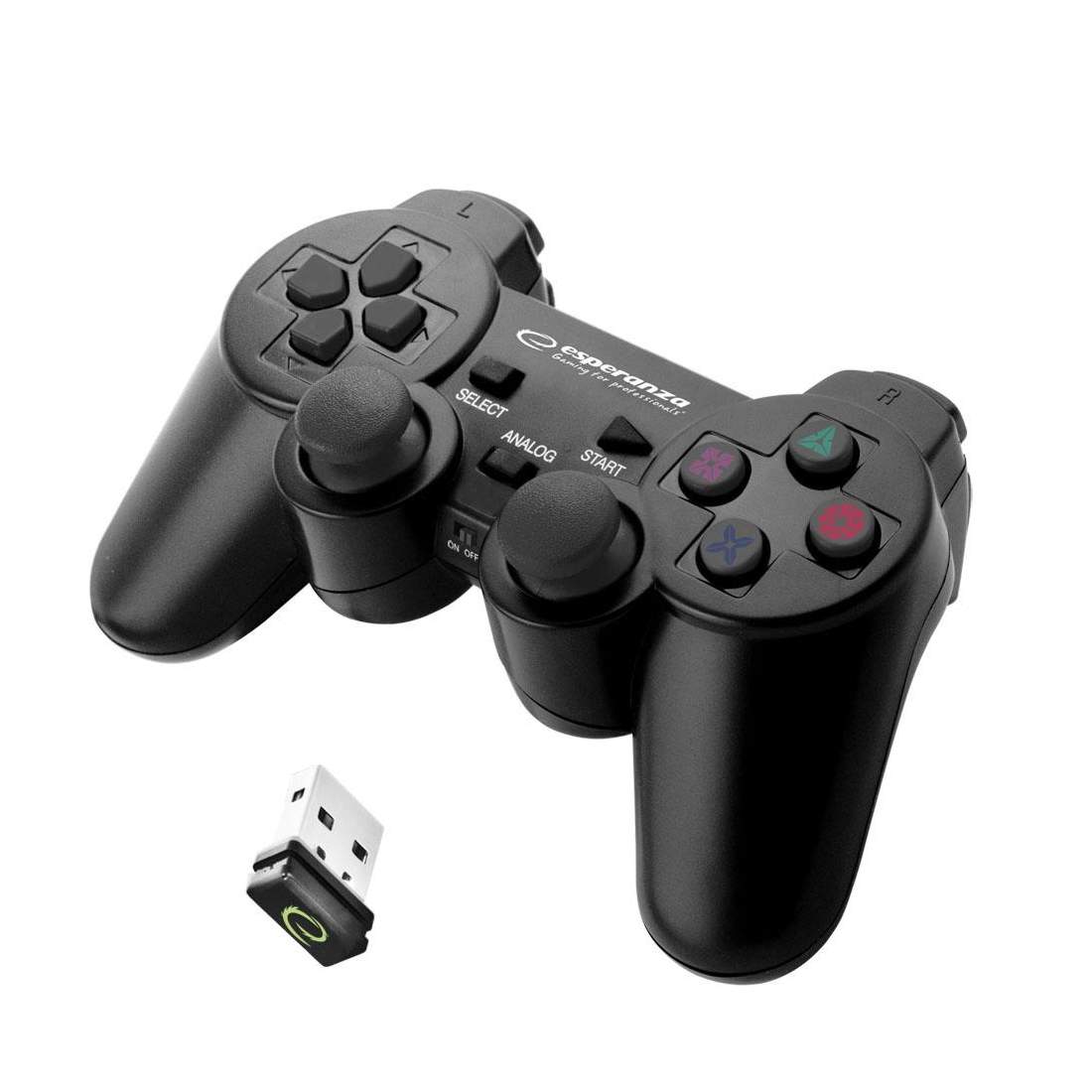 Esperanza - Handkontroll, Trådlös - Gladiator | Elektronik - Speltillbehör - Windows - Handkontroller | Pryloteket