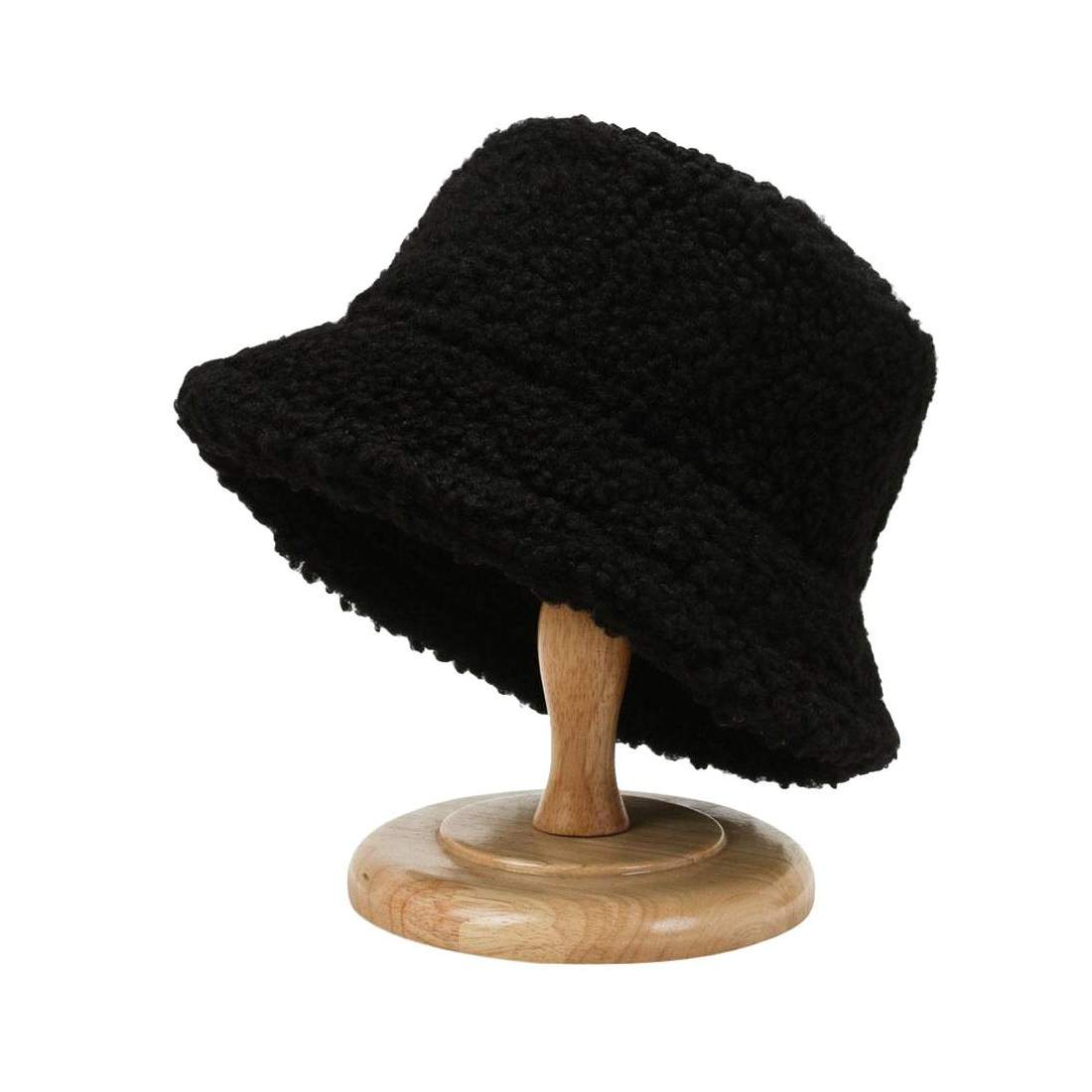 Bucket Hat i Konstull - Svart | Mode & Accessoarer - Kläder - Mössor & Kepsar | Pryloteket