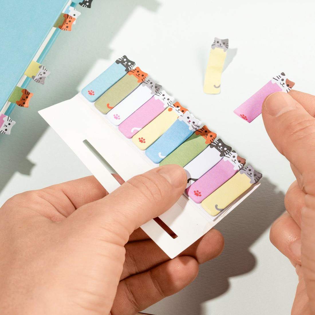 150x Märkflikar - Katter | Hem & Hobby - Skola & Fritid - Pennor & Tillbehör | Pryloteket