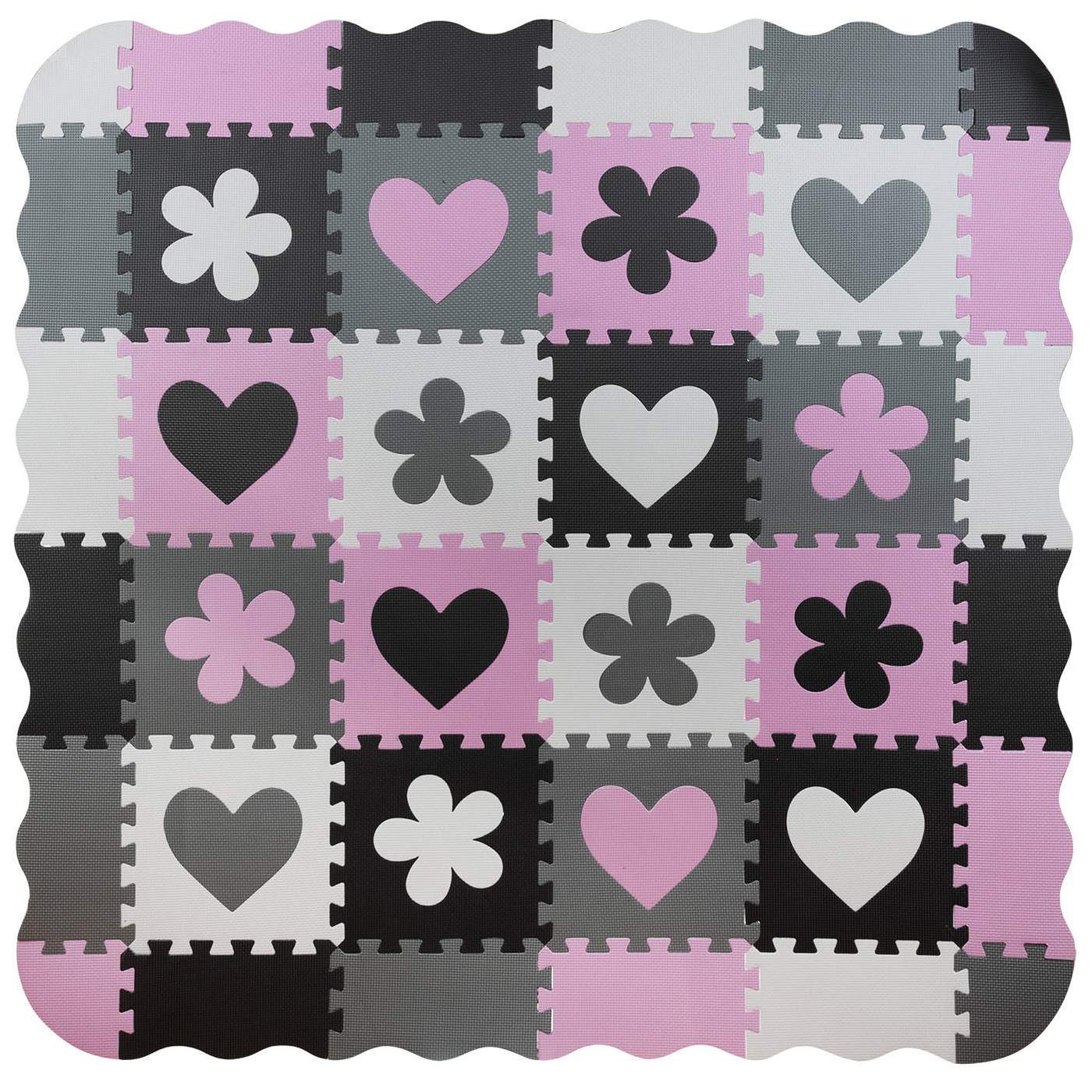 Vaahtomuovinen kumileikkimatto - palapeli