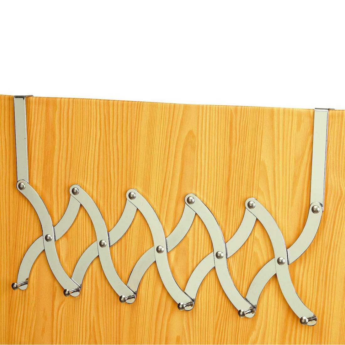 Clothes Hanger for Door, 6 Hooks Adjustable eStore