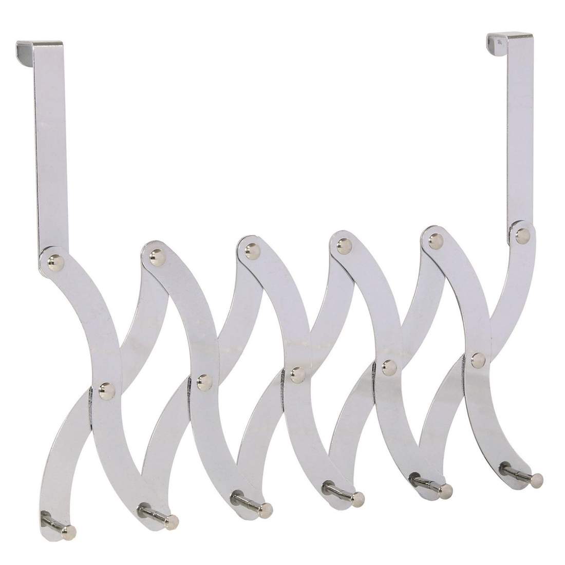 Klädhängare för Dörr, 6 Krokar - Justerbar | Hem & Hobby - Hem & Hushåll - Förvaring & Organisering - Klädkrokar & Klädhängare | Pryloteket