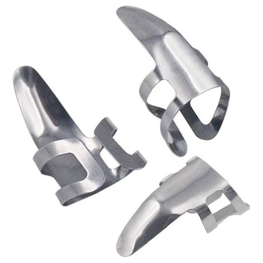 3x Sormiplektart Kitaralle - Ruostumatonta Terästä